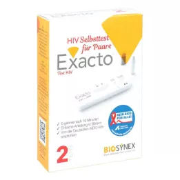 EXACTO HIV Selbsttest für Paare, 1 St