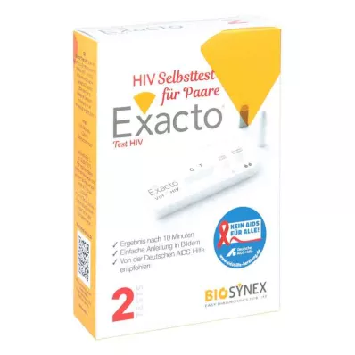 Exacto Hiv Selbsttest für Paare (1 stk) Exacto Hiv Selbsttest für Paare (1 stk)