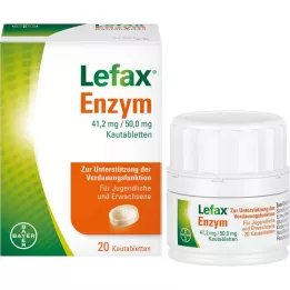 LEFAX Enzym Kautabletten, 20 St
