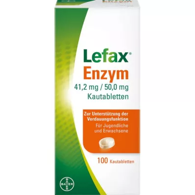 LEFAX Enzym Kautabletten, 100 St