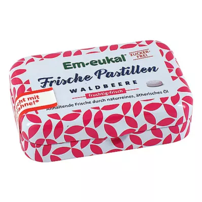 EM Eukal Frische Pastillen Waldbeere zuckerfrei, 20 g
