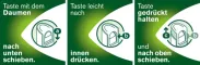 Instructions for use for NICORETTE Mint Spray 1 mg/Sprühstoß, 2 St - 4