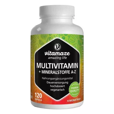 Multivitamin Kapseln hochdosiert, 120 St