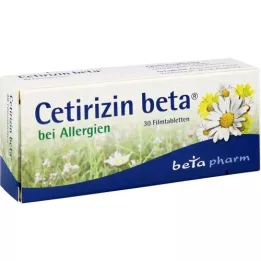 CETIRIZIN beta Filmtabletten, 30 St