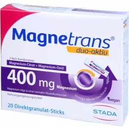 MAGNETRANS duo-aktiv 400 mg Sticks, 20 St
