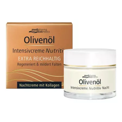 Olivenöl Intensivcreme Nutritiv Nachtcreme, 50 ml Olivenöl Intensivcreme Nutritiv Nachtcreme, 50 ml