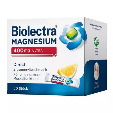Biolectra Magnesium 400 mg ultra Direct Zitrone, 60 St Biolectra Magnesium 400 mg ultra Direct Zitrone, 60 St