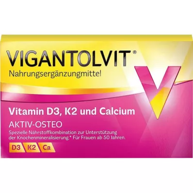 VIGANTOLVIT Vitamin D3 K2 Calcium Filmtabletten, 30 St