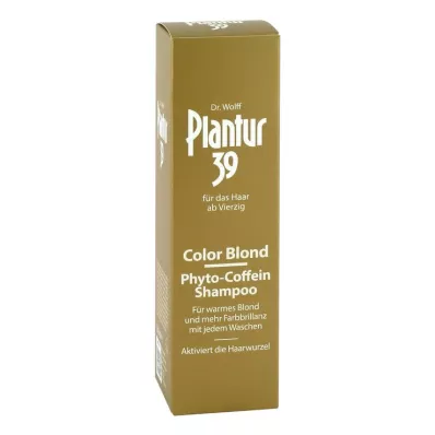 PLANTUR 39 Color Blond Phyto-Coffein-Shampoo, 250 ml