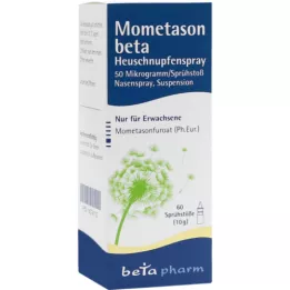 MOMETASON beta Heuschnupfenspray 50μg/Sp.60 Sp.St, 10 g