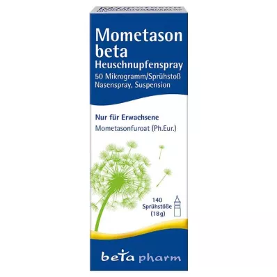 MOMETASON beta Heuschnupfenspray 50μg/Sp.140 Sp.St, 18 g