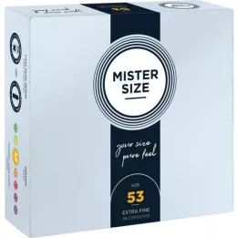 MISTER Size 53 Kondome, 36 St