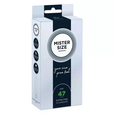 MISTER SIZE 47 Kondome, 10 St