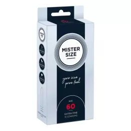 MISTER Size 60 Kondome, 10 St