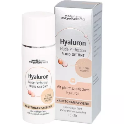 HYALURON NUDE Perfect.Fluid getö.mitt.HT LSF 20, 50 ml