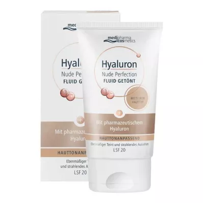 Hyaluron Nude Perfection getönt.Fluid LSF 20 medi., 50 ml Hyaluron Nude Perfection getönt.Fluid LSF 20 medi., 50 ml
