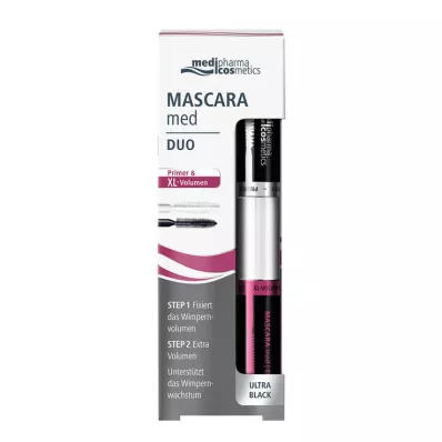 Mascara med Duo Primer &amp; XL Volumen, 10 ml