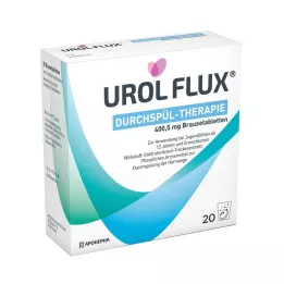 UROL FLUX Durchspül-Therapie 400,5 mg Brausetabl., 20 St
