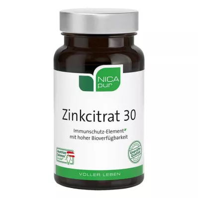 Nicapur Zinkcitrat 30 Kapseln, 60 St