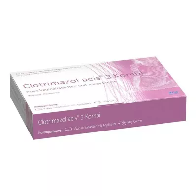 CLOTRIMAZOL acis 3 Kombipackung, 1 St