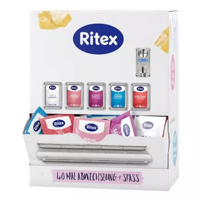 Ritex Kondomautomat Großpackung, 40 St Ritex Kondomautomat Großpackung, 40 St