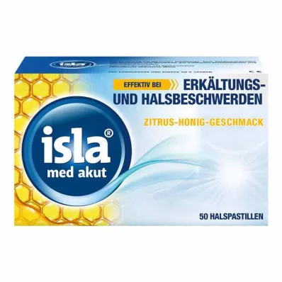 ISLA MED akut Zitrus-Honig Pastillen, 50 St ISLA MED akut Zitrus-Honig Pastillen, 50 St