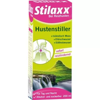 STILAXX Hustenstiller Isländisch Moos Erwachsene, 200 ml