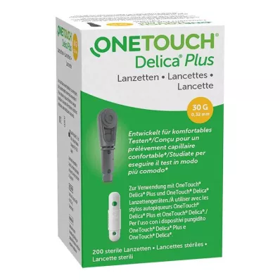 One Touch Delica Plus Nadellanzetten, 200 St One Touch Delica Plus Nadellanzetten, 200 St