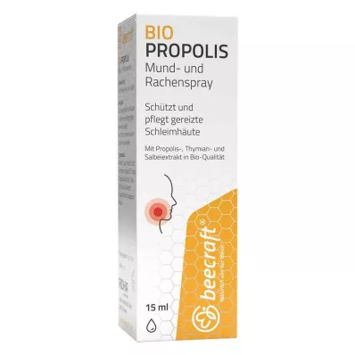 BEECRAFT Propolis Mund- und Rachenspray, 15 ml