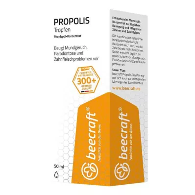 BEECRAFT Propolis Tropfen Mundspül-Konzentrat, 50 ml