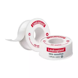 LEUKOPLAST Skin Sensitive 1,25 cmx2,6 m m.Schutzr., 1 St