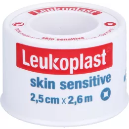LEUKOPLAST Skin Sensitive 2,5 cmx2,6 m m.Schutzr., 1 St