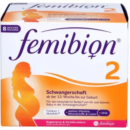 FEMIBION 2 Schwangerschaft Kombipackung, 2X56 St