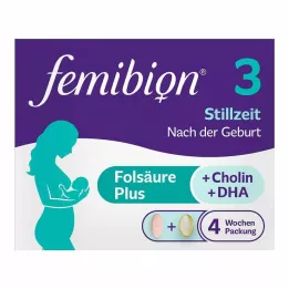 FEMIBION 3 Stillzeit Kombipackung, 2X28 St