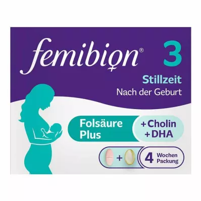 Femibion 3 Stillzeit 4-Wochen-Packung mit 28 Tabletten und 28 Kapseln, 2X28 St Femibion 3 Stillzeit 4-Wochen-Packung mit 28 Tabletten und 28 Kapseln, 2X28 St