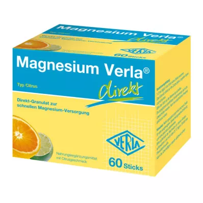 Magnesium Verla direkt Granulat Citrus, 60 St Magnesium Verla direkt Granulat Citrus, 60 St