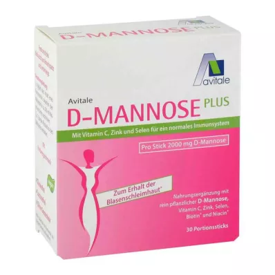 D-Mannose Plus 2000 mg Sticks, 30X2.47 g D-Mannose Plus 2000 mg Sticks, 30X2.47 g