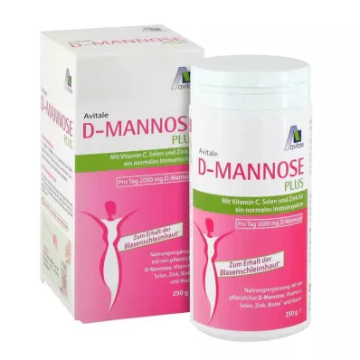D-Mannose Plus 2000 mg Pulver , 250 g