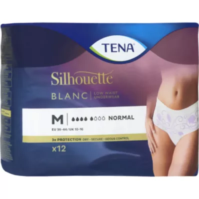 TENA SILHOUETTE normal M blanc, 12 St