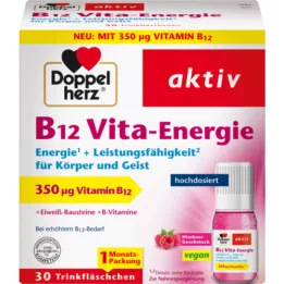 DOPPELHERZ B12 Vita-Energie Trinkampullen, 30 St