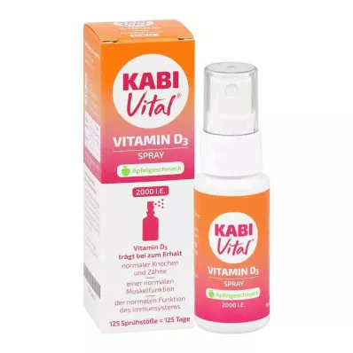 Kabivital 2.000 I.e. D3 Spray Apfelgeschmack (25 ml)
