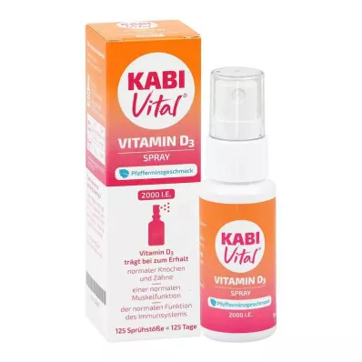 Kabivital 2.000 I.e. D3 Spray Pfefferminzgeschmack (25 ml)