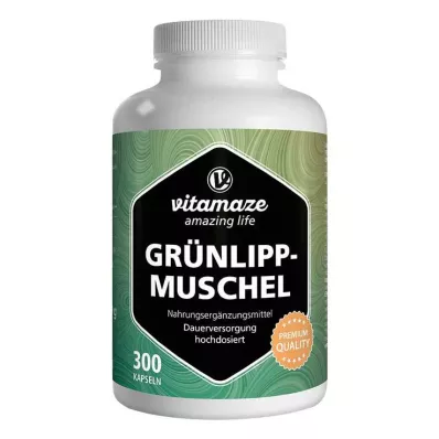 GRÜNLIPPMUSCHEL 500 mg hochdosiert Kapseln, 300 St