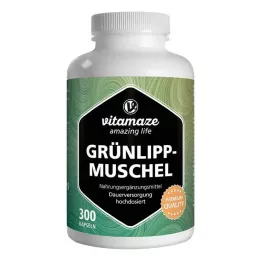 Grünlippmuschel 500 mg hochdosiert Kapseln, 300 St