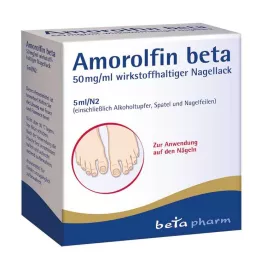 AMOROLFIN beta 50 mg/ml wirkstoffhalt.Nagellack, 5 ml