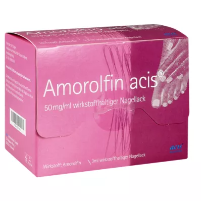 AMOROLFIN acis 50 mg/ml wirkstoffhalt.Nagellack, 3 ml