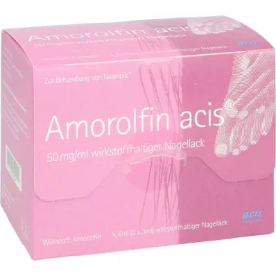 AMOROLFIN acis 50 mg/ml wirkstoffhalt.Nagellack, 6 ml