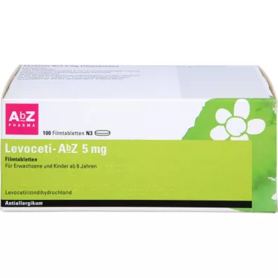 LEVOCETI-AbZ 5 mg Filmtabletten, 100 St