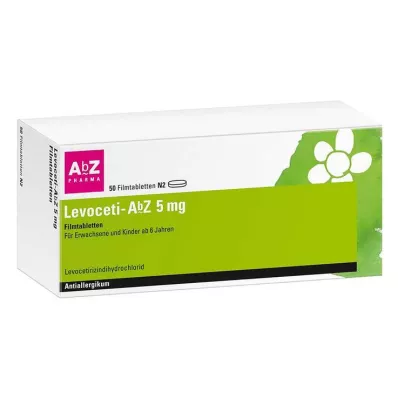 LEVOCETI-AbZ 5 mg Filmtabletten, 50 St