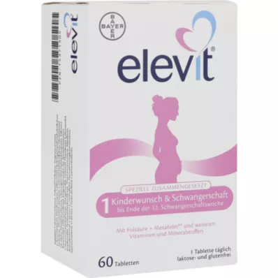 ELEVIT 1 Kinderwunsch &amp; Schwangerschaft Tabletten, 1X60 St